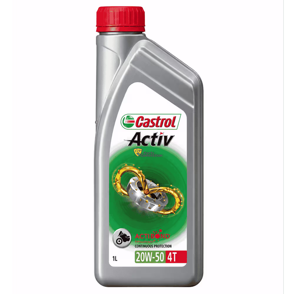 CASTROL ACTIV 4T 20W-40 MINERAL 1L
